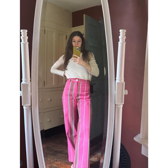 La Veste Pippi Stripe Pants 06 - XS Fuchsia - Picture 3 of 4